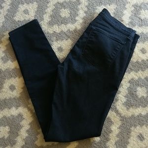 J Brand skinny  Tudor darkwash jeans.